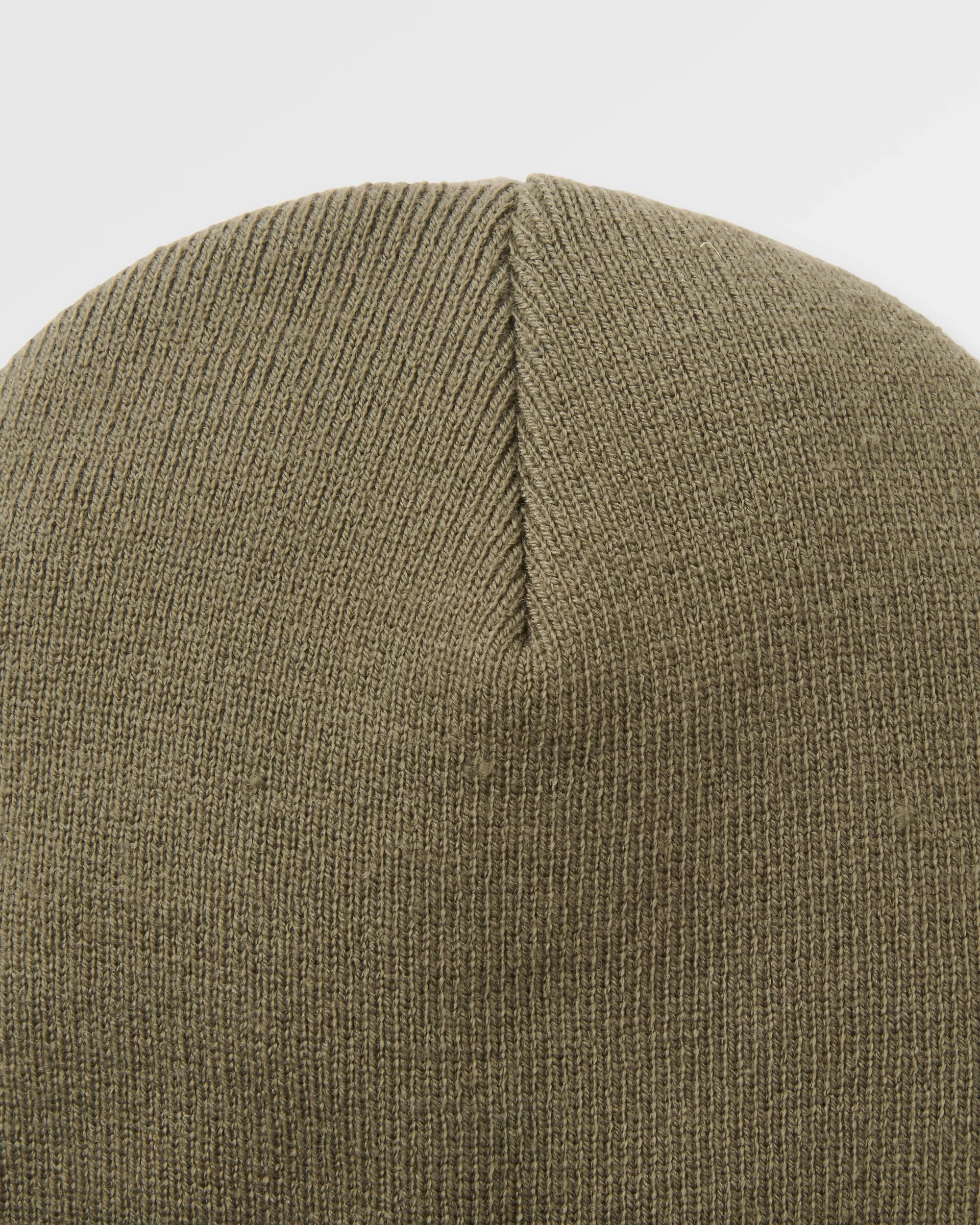 Core High-Top Beanie - Dusty Olive - Flatlay
