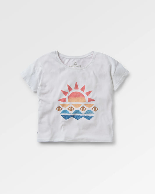 Sunray Recycled Cotton T-Shirt - White