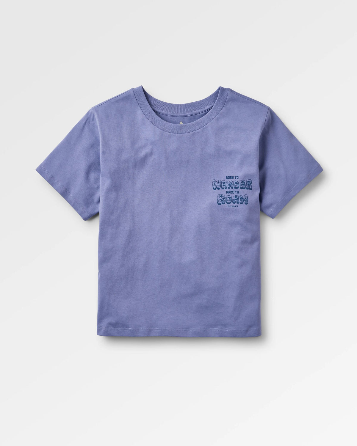 Woodcut T-Shirt - Retro Purple