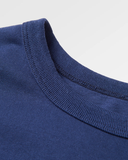 Classic Recycled Cotton LS T-Shirt - Rich Navy