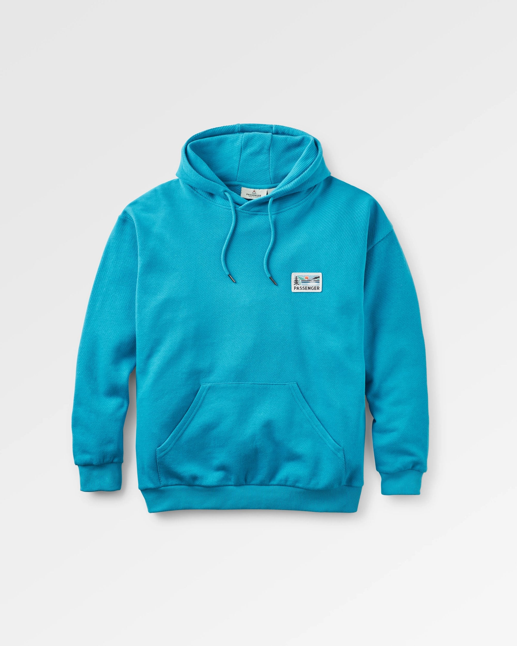 Sneak Organic Cotton Hoodie - Bluejay - Flatlay