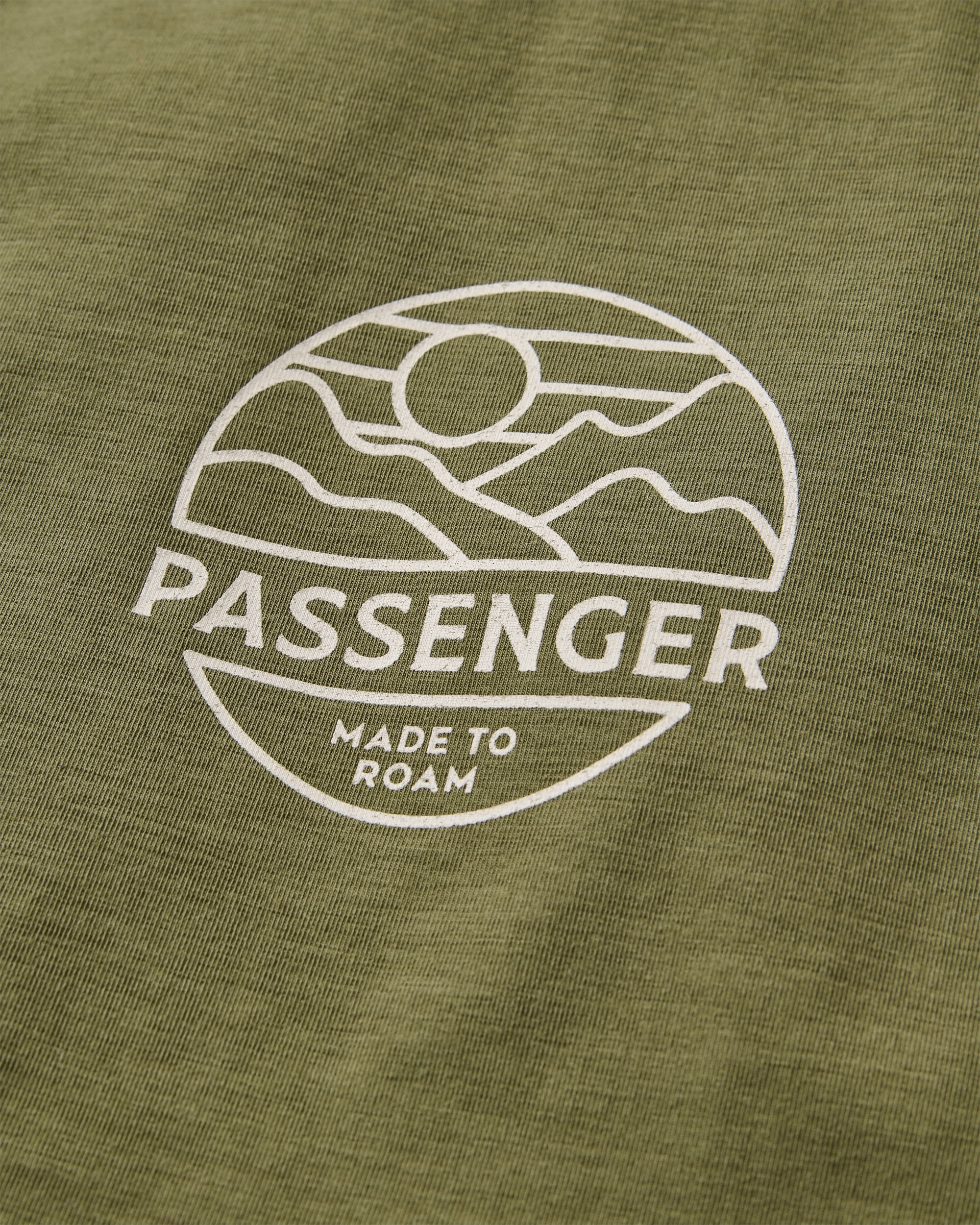 Sedona Recycled Active T-Shirt - Khaki - Flatlay