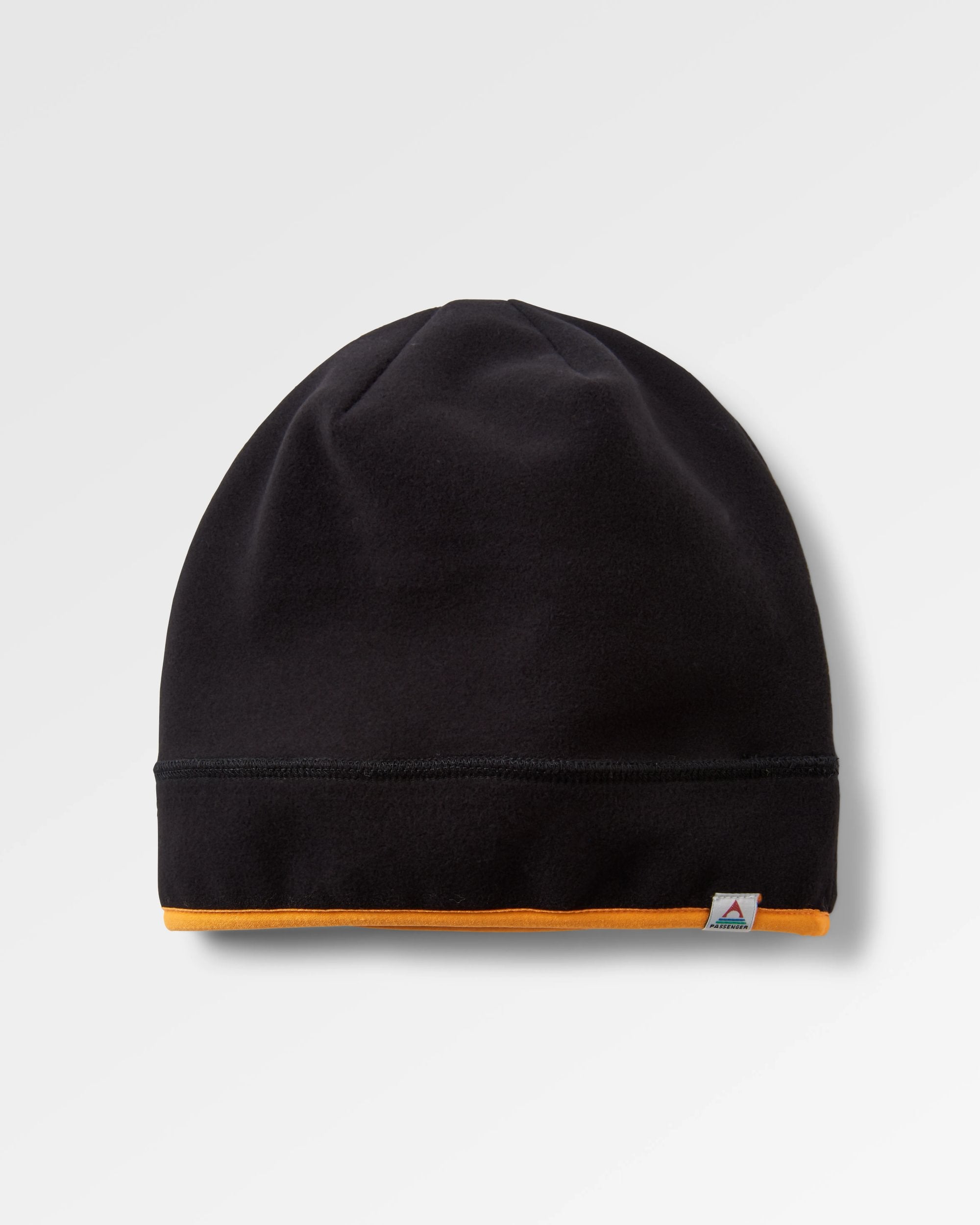 Wintergreen Recycled Polartec® Thermal Beanie - Black - Flatlay