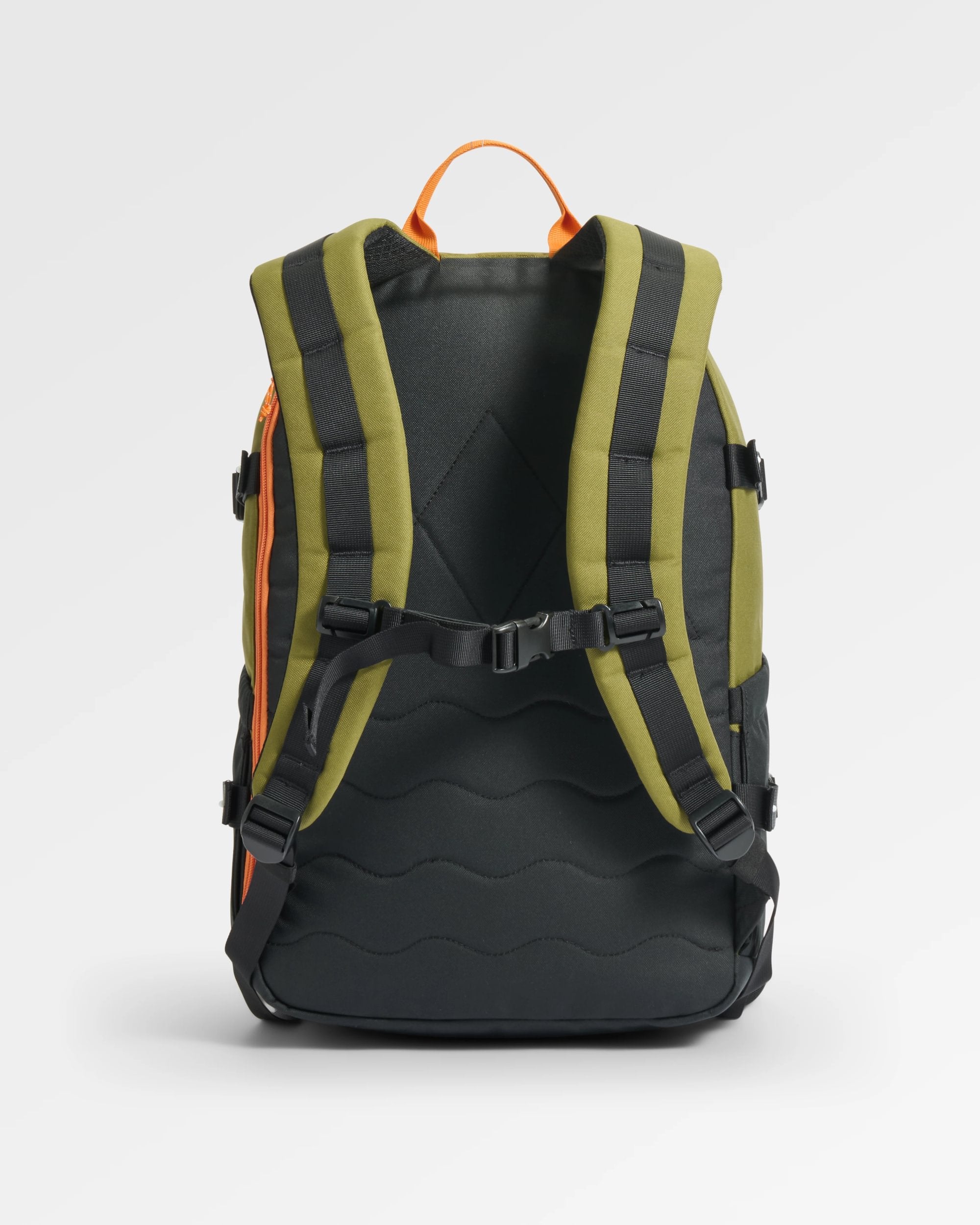 Boondocker Zip 22L Backpack - Black/Khaki - Flatlay