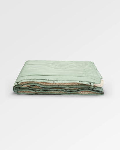 Cabin Recycled Sherpa Blanket - Pistachio