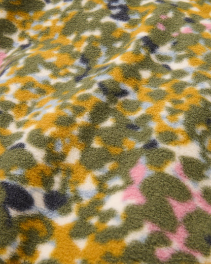 Ayla Micro Polartec® Fleece - Powder Camo Dusty Olive - Flatlay