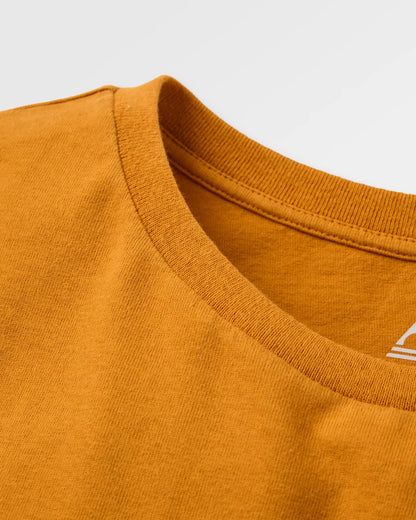 Passenger T-Shirt - Retro Orange - Flatlay