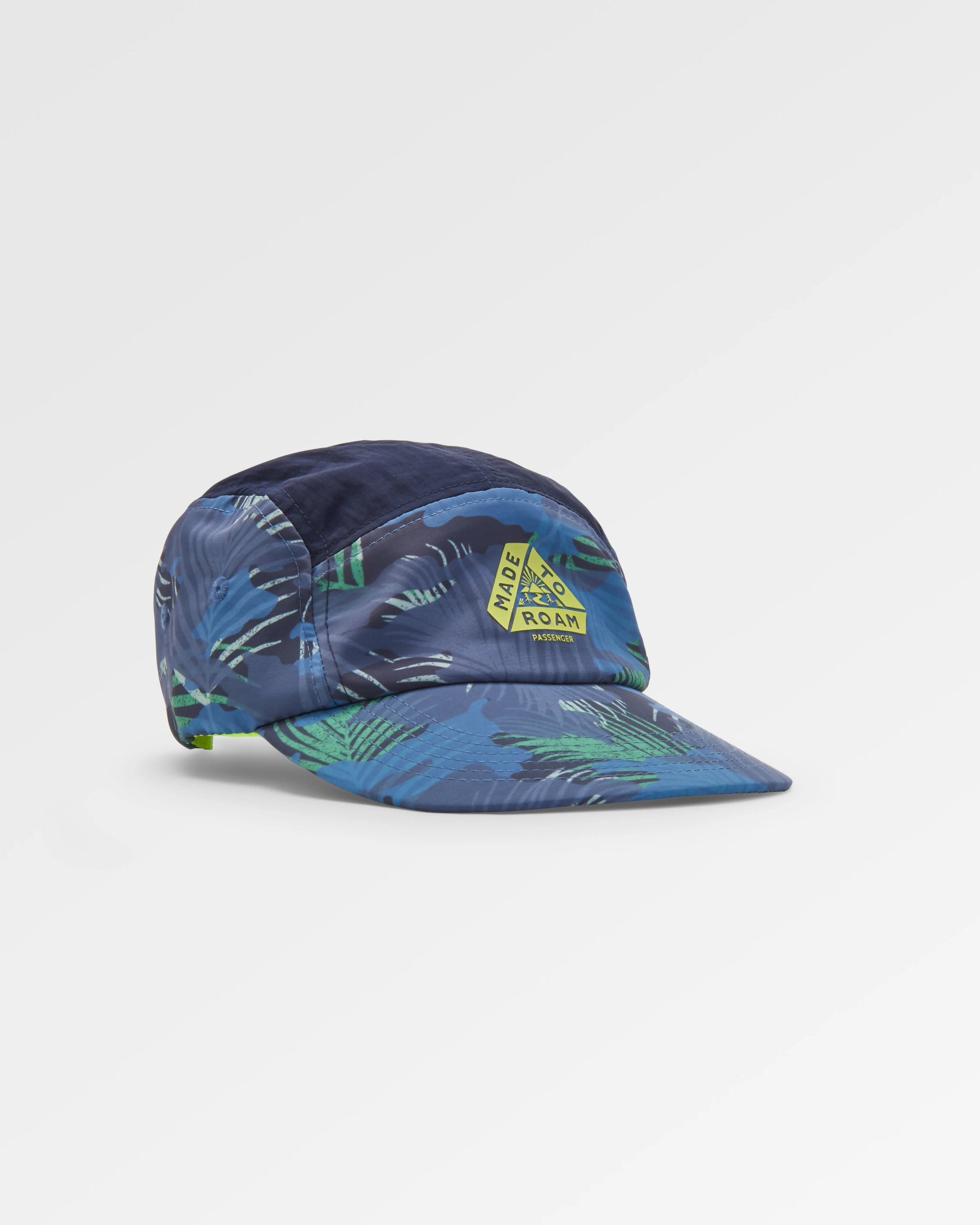 Emerge 5 Panel Trail Cap - Palm Camo Moonlight - Flatlay