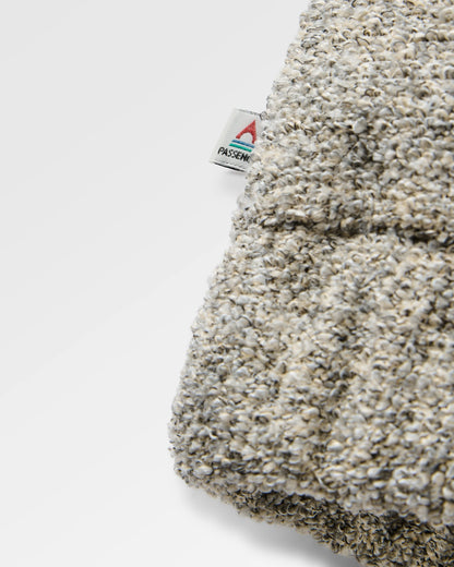 Warming Full Zip Windproof Fleece - Stem Green/Oat - Flatlay