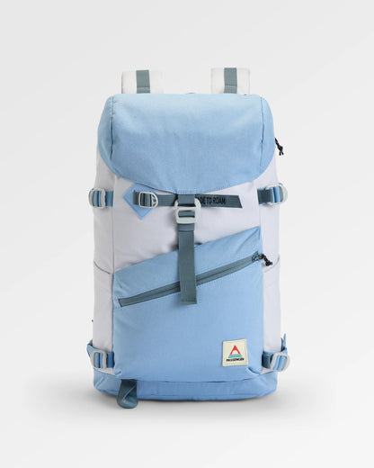 Vantage 24L Backpack - Faded Denim/ Grey Blue - Flatlay