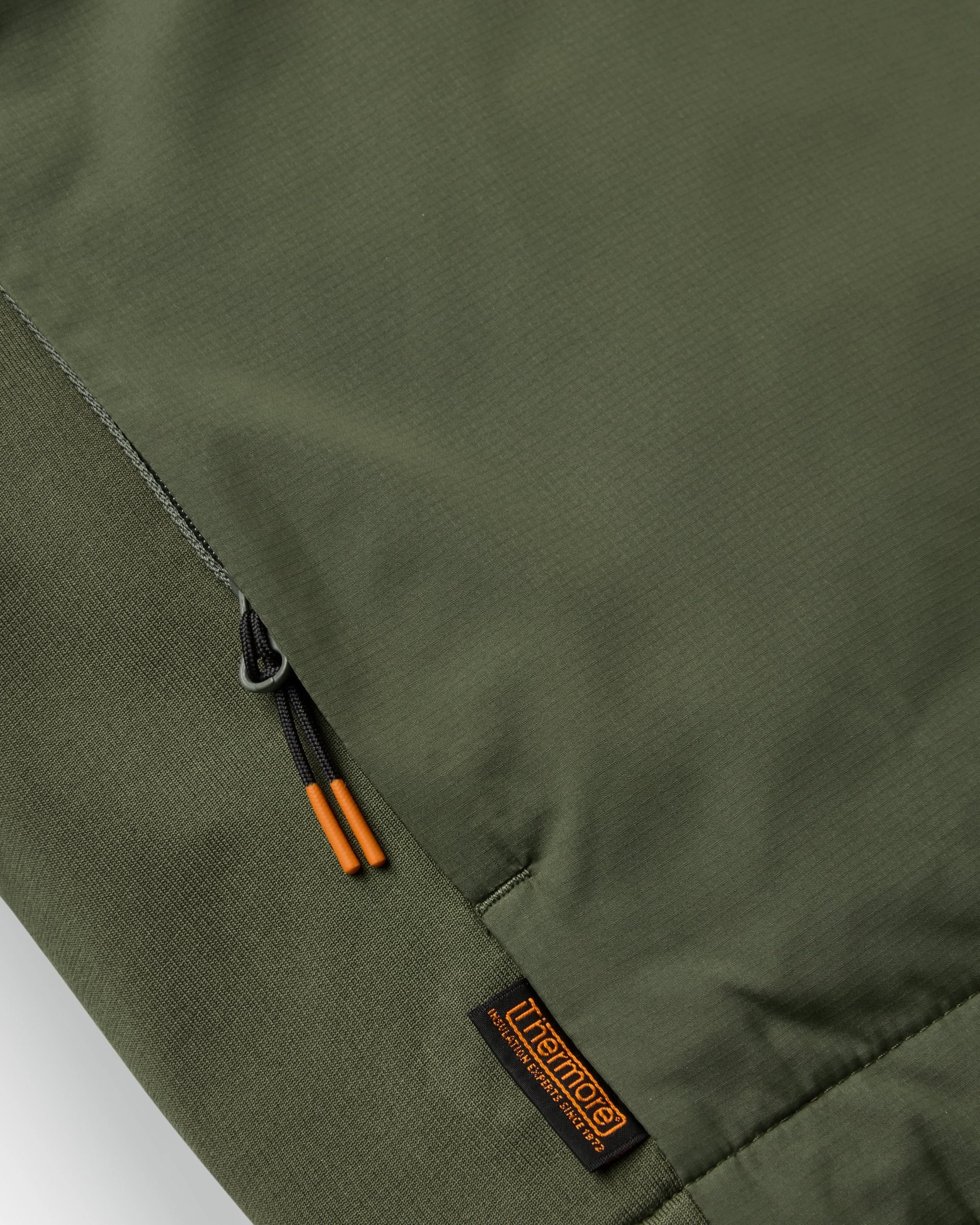 Daybreak Lightweight Thermore® Insulated Jacket - Faded Black/Khaki - Flatlay