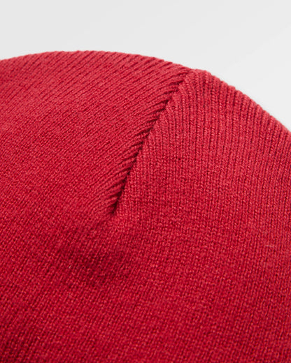 Core Low-Top Beanie - Garnet - Flatlay