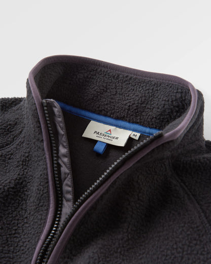 Tripper 2.0 Full Zip Recycled Sherpa Fleece - Black