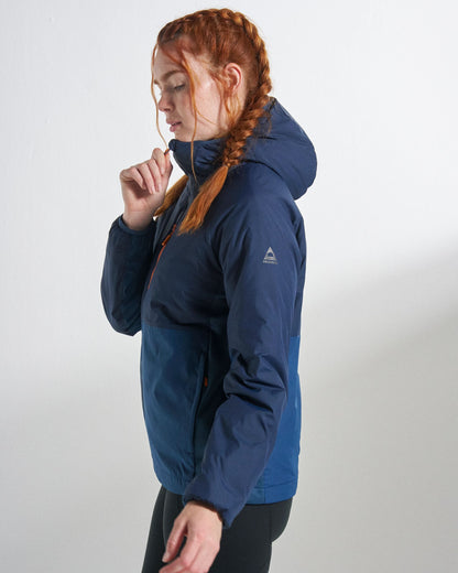 Shasta Lightweight Thermore® Insulated Jacket - Rich Navy/Dark Denim - Studio Model
