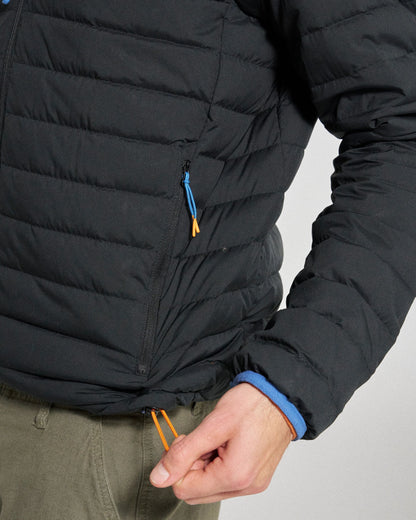 Ashland Down Recycled Jacket - Black - Studio Model