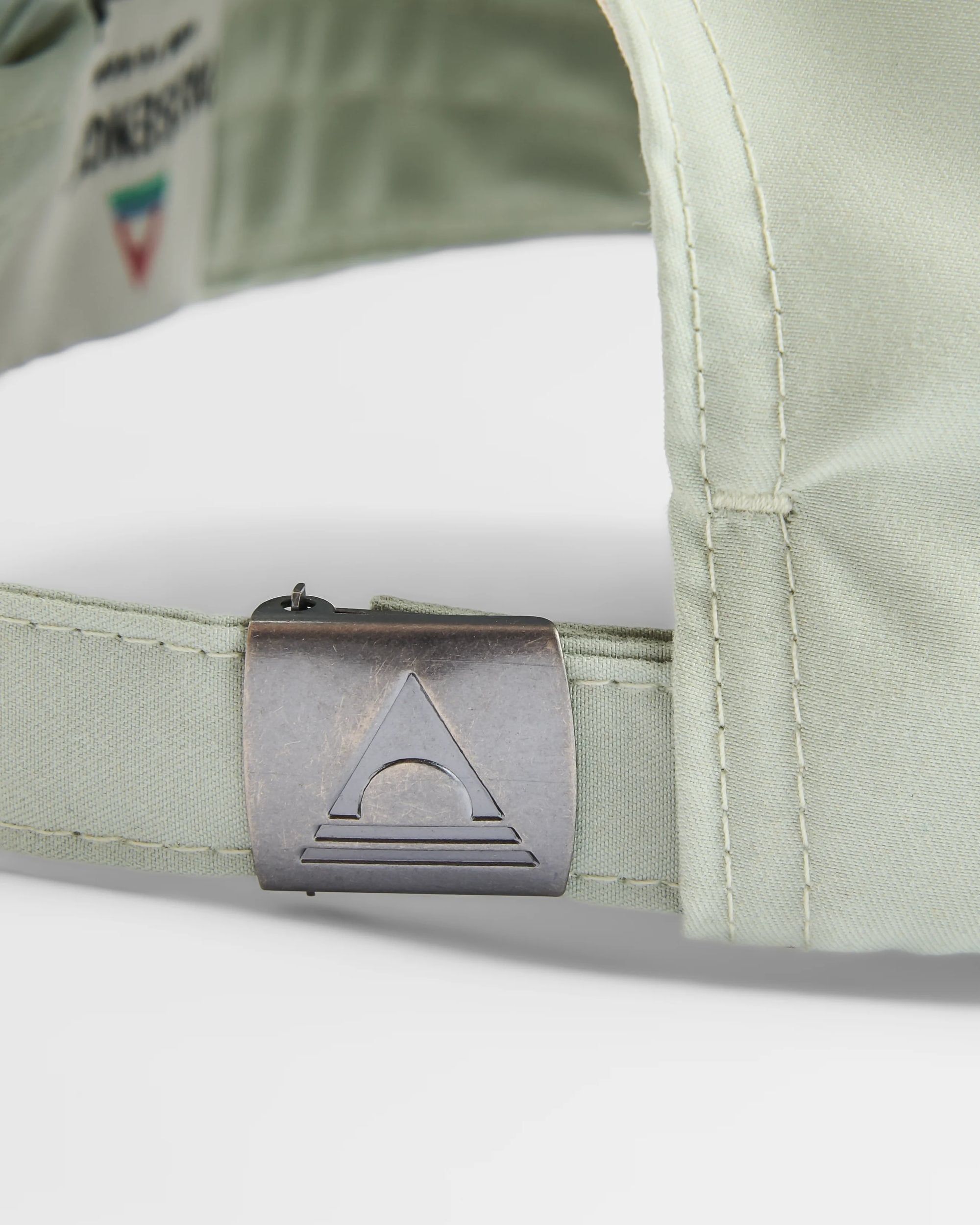 Classic Light Recycled 6 Panel Cap - Pistachio - Flatlay