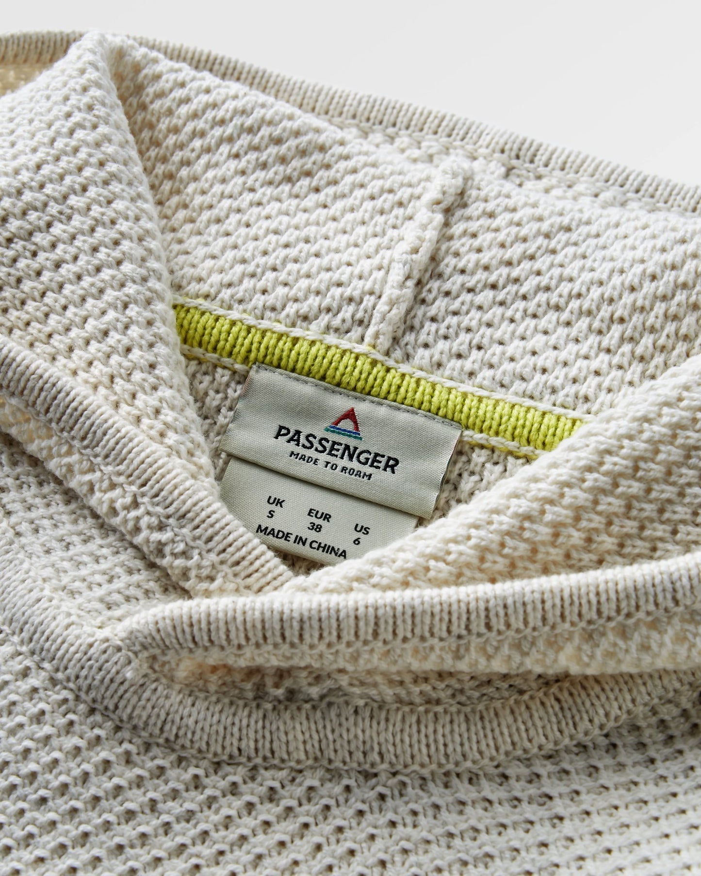 Cove 2.0 Organic Cotton Knitted Hoodie - Off White