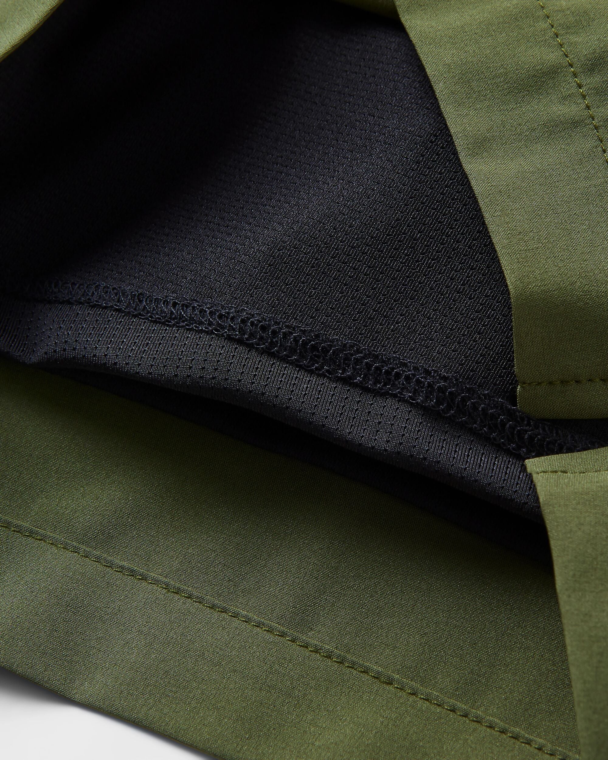 Sandune Recycled Trail Short - Khaki - Flatlay