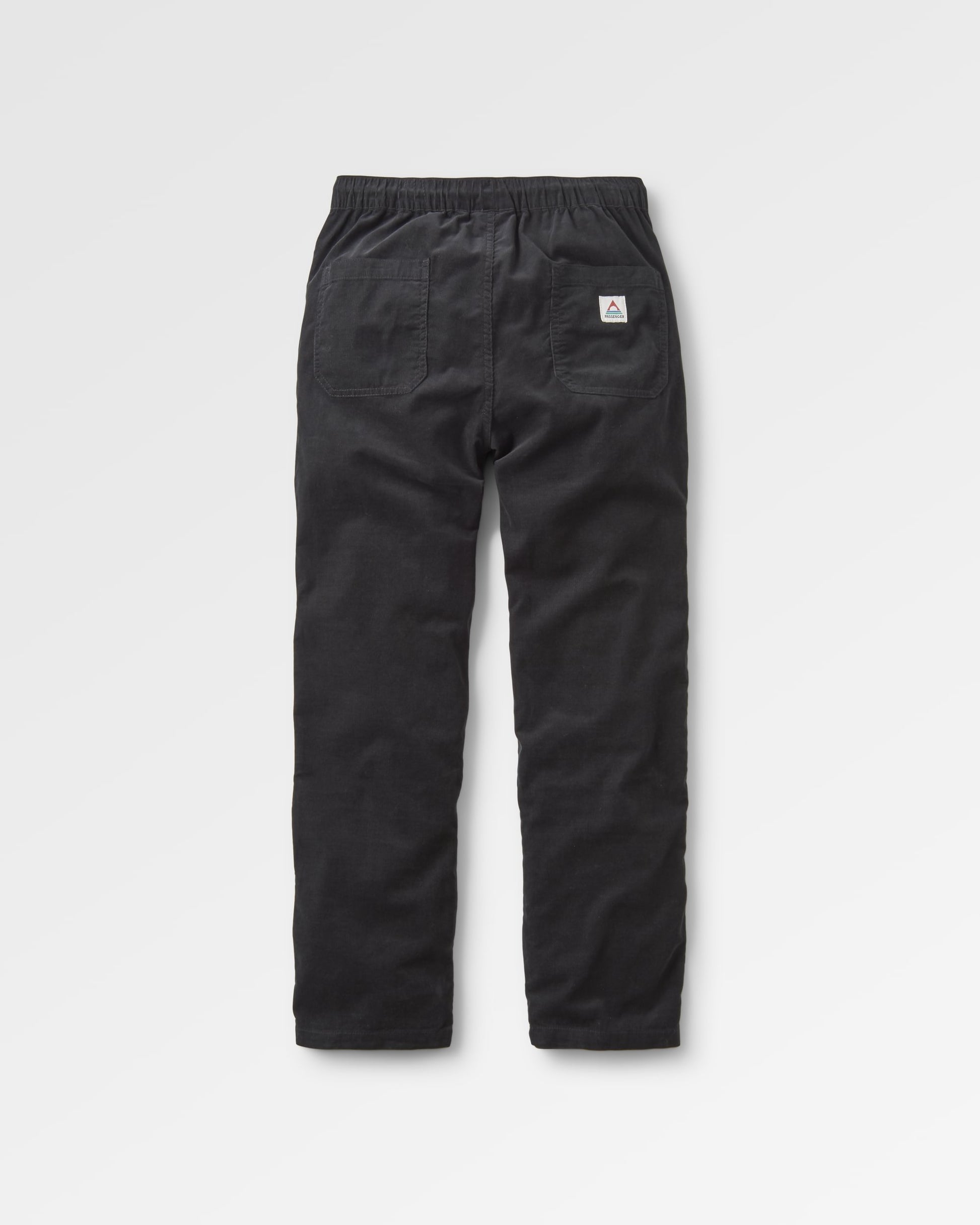 Compass Recycled Corduroy Trouser - Black