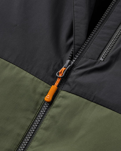 Daybreak Lightweight Thermore® Insulated Jacket - Faded Black/Khaki - Flatlay