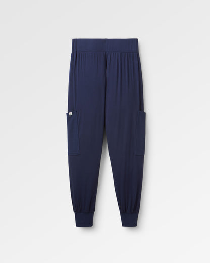 Day Dream Recycled Trouser 2.0 - Rich Navy - Flatlay