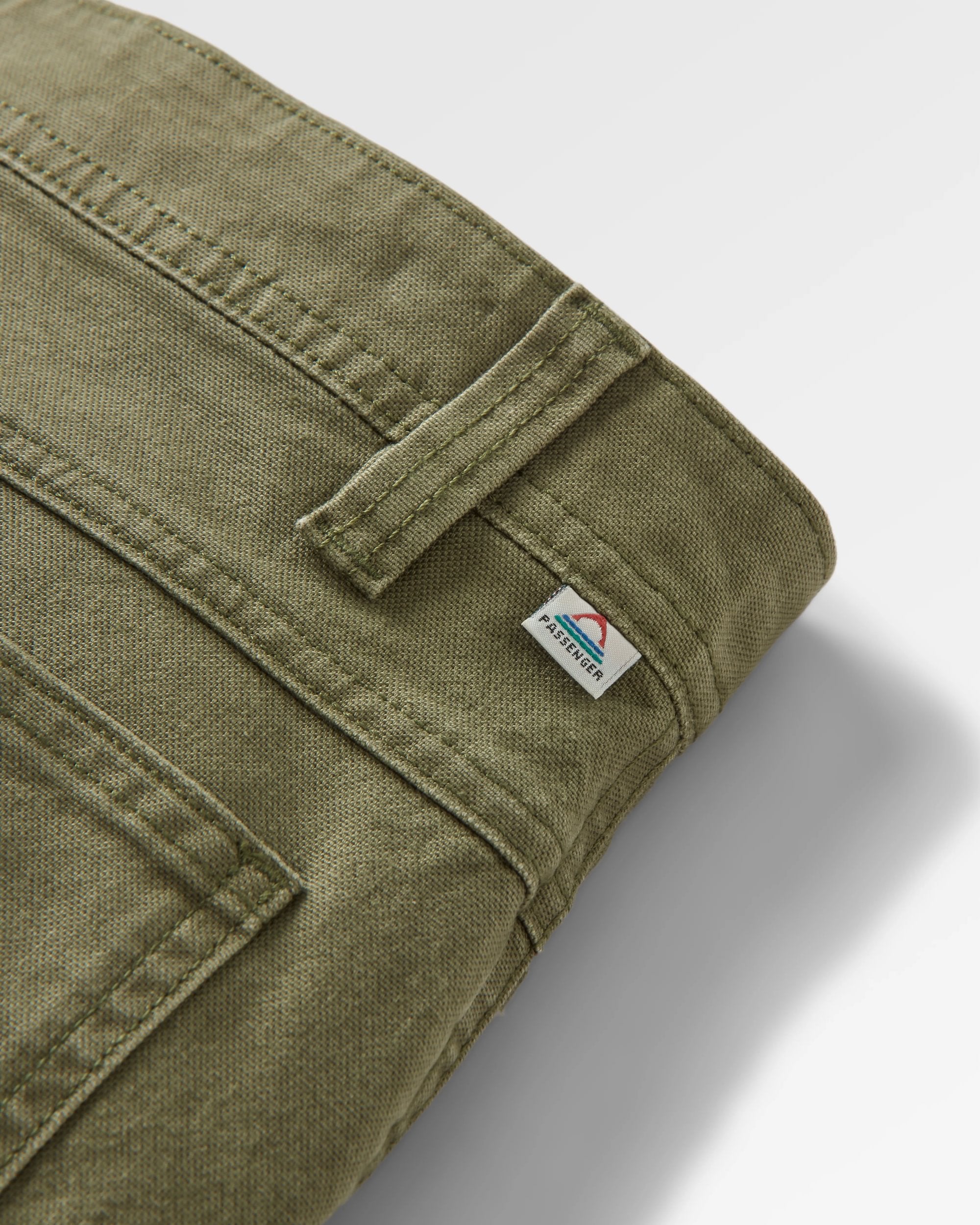 Vantage Organic Cotton Trouser - Khaki - Flatlay