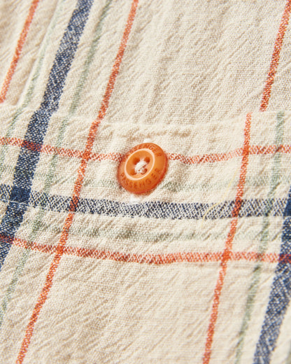 Chill Organic Cotton Check Shirt - Birch
