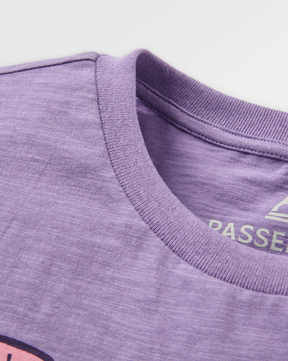 Endless Horizons T-Shirt - Purple Haze - Flatlay
