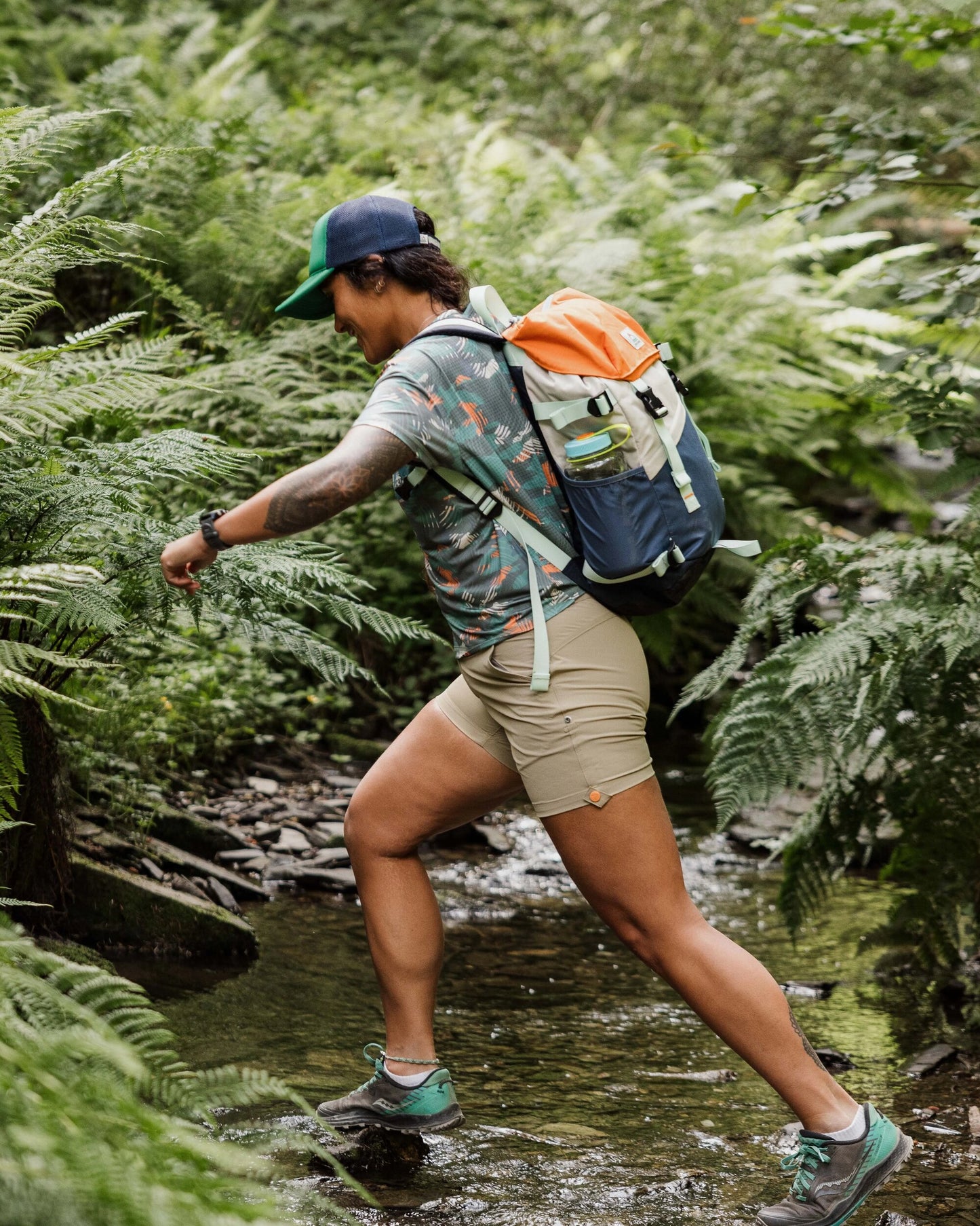 Boondocker Recycled 26L Backpack - Apricot Multi