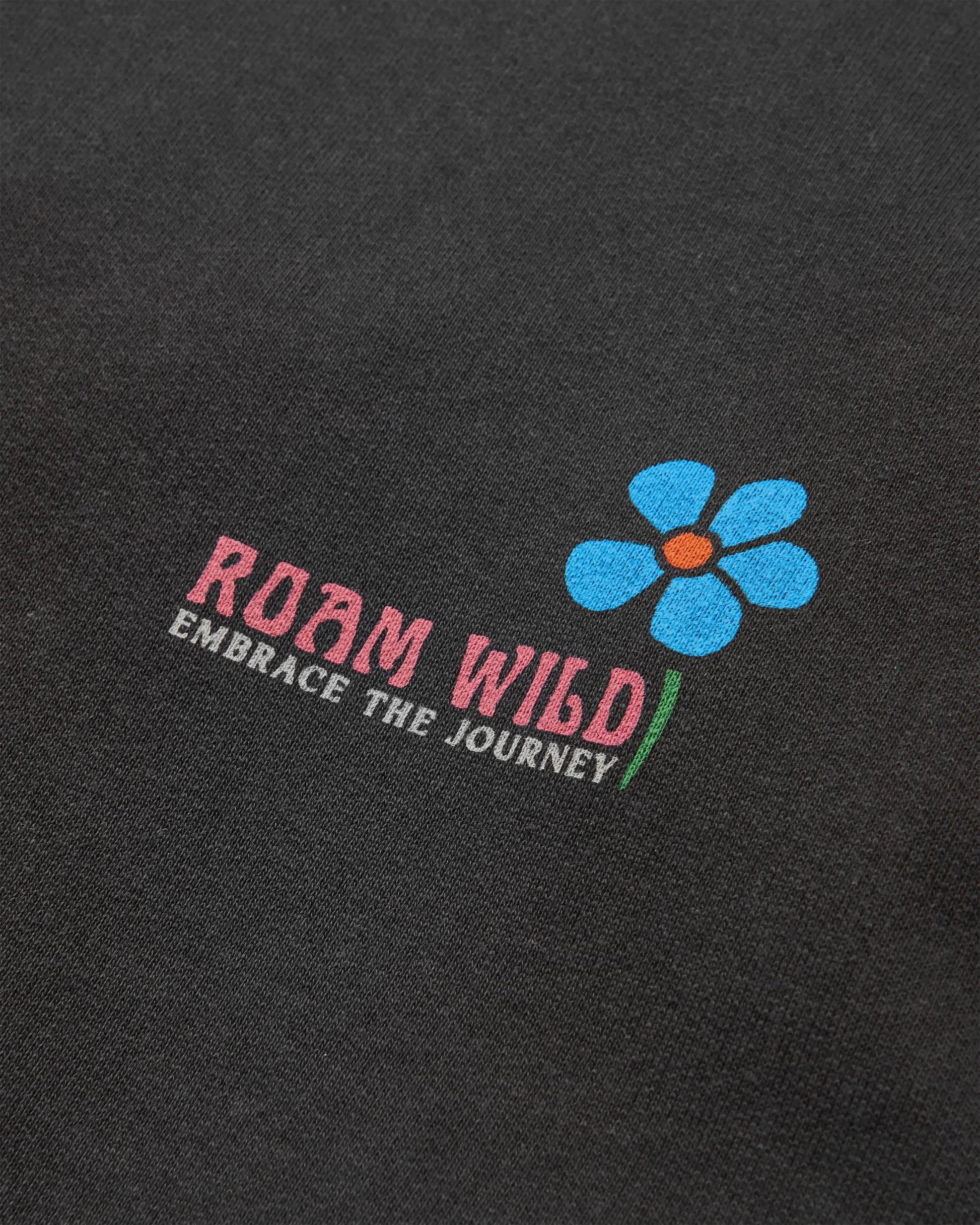 Roam Wild Hoodie - Black