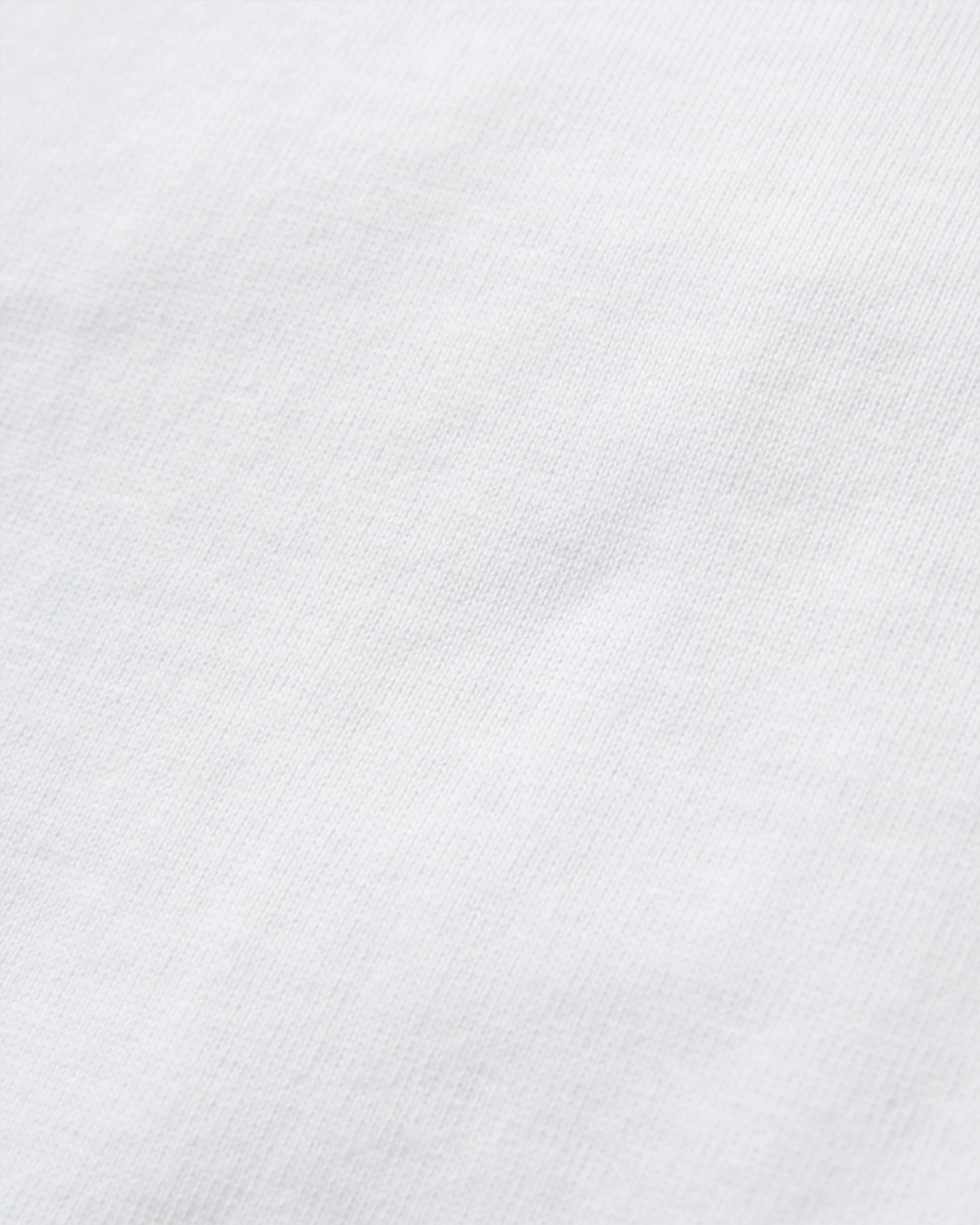 Tall Pines Men's Recycled Cotton T-shirt - White - Flatlay
