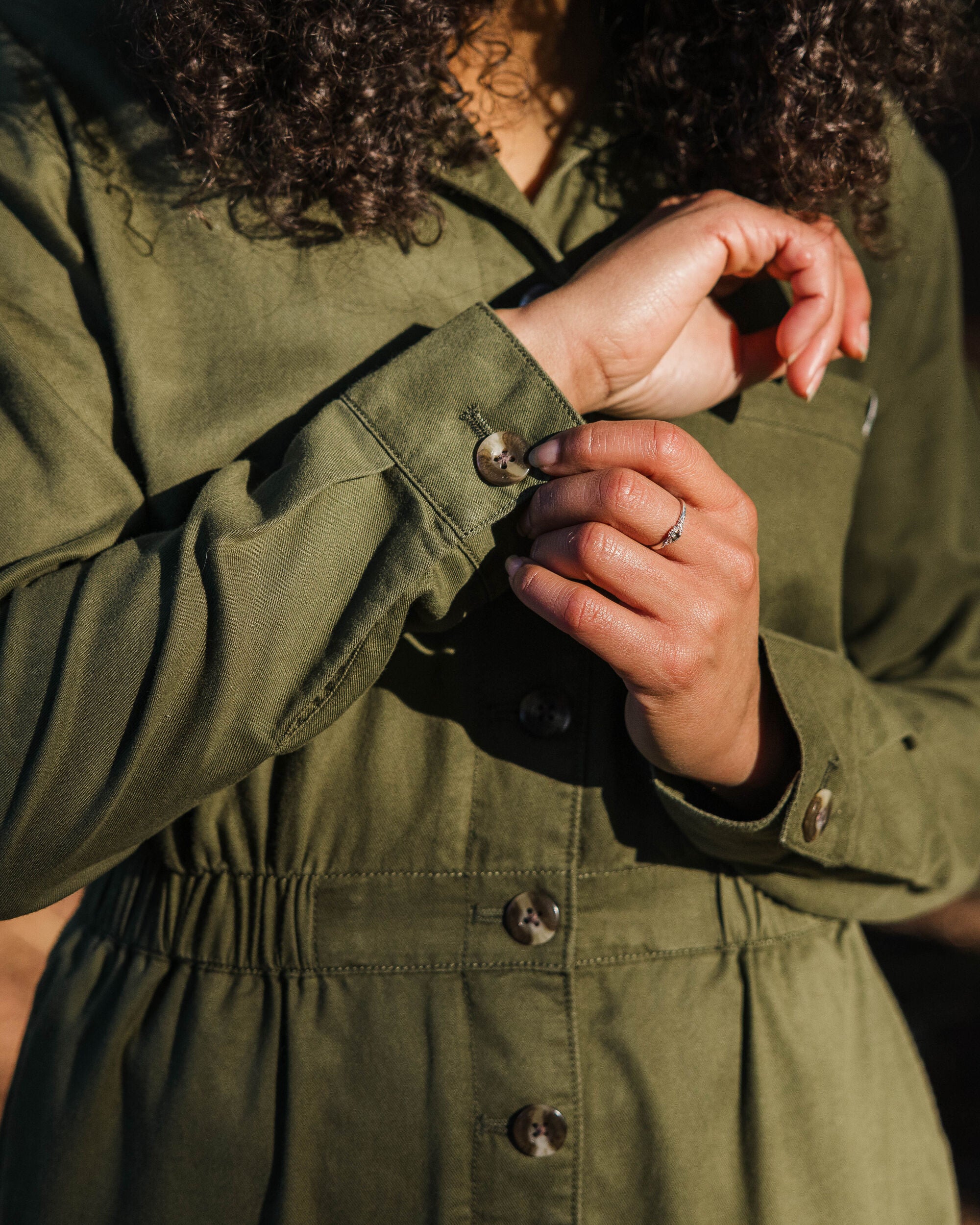 Resonate Boiler Suit - Khaki - Lifestyle