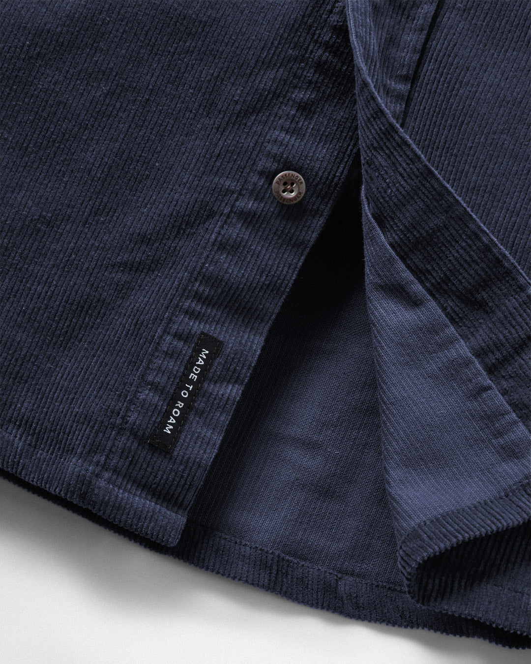 Backcountry Recycled Cord Shirt - Deep Navy