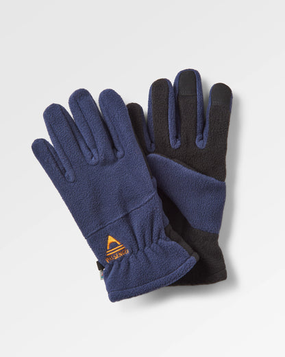 Daytrip Recycled Polar Fleece Touch Screen Gloves - Rich Navy