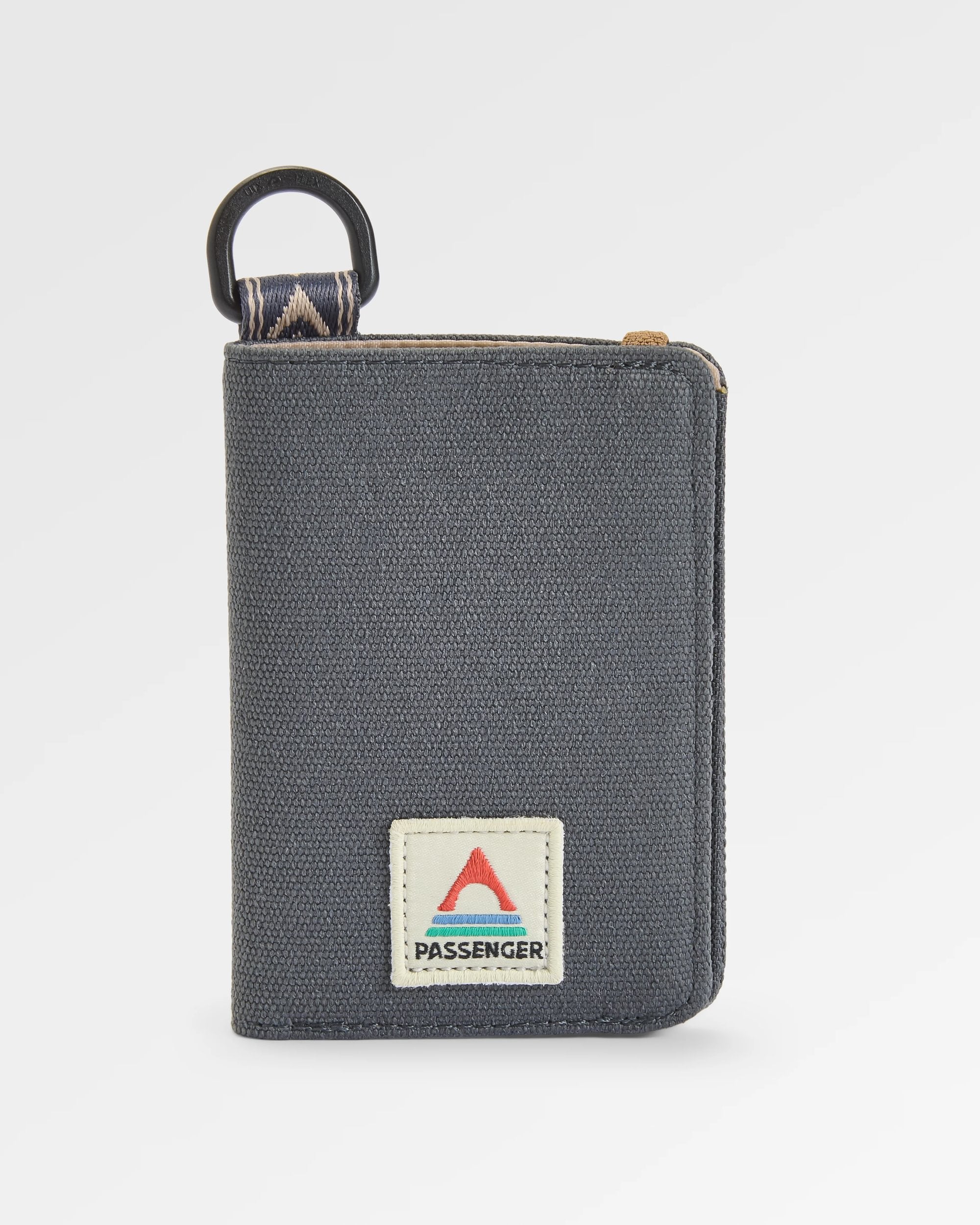 Vantage Wallet - Charcoal/ Caramel - Flatlay