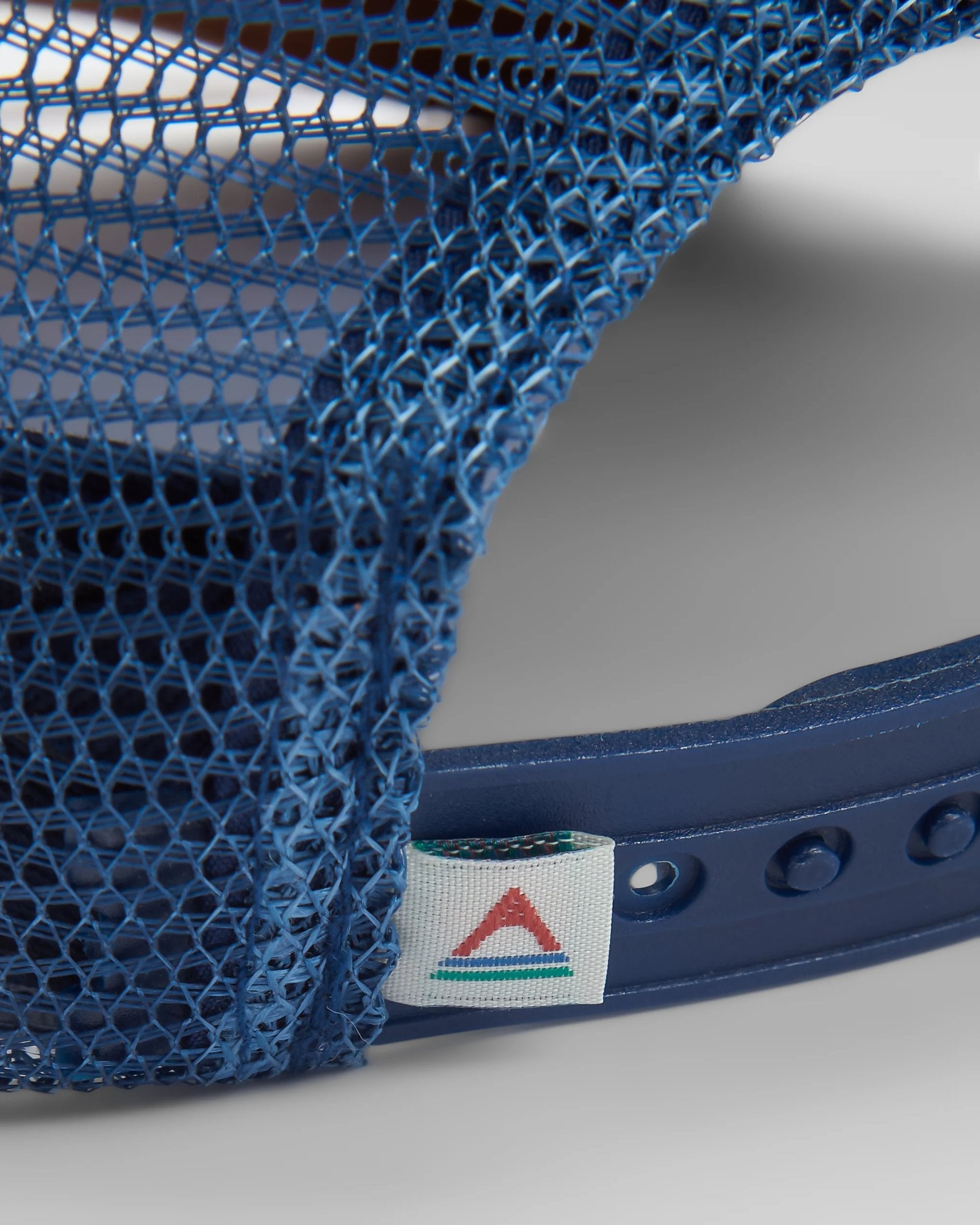 Odyssey Mesh Cap - Rich Navy/Brown - Flatlay