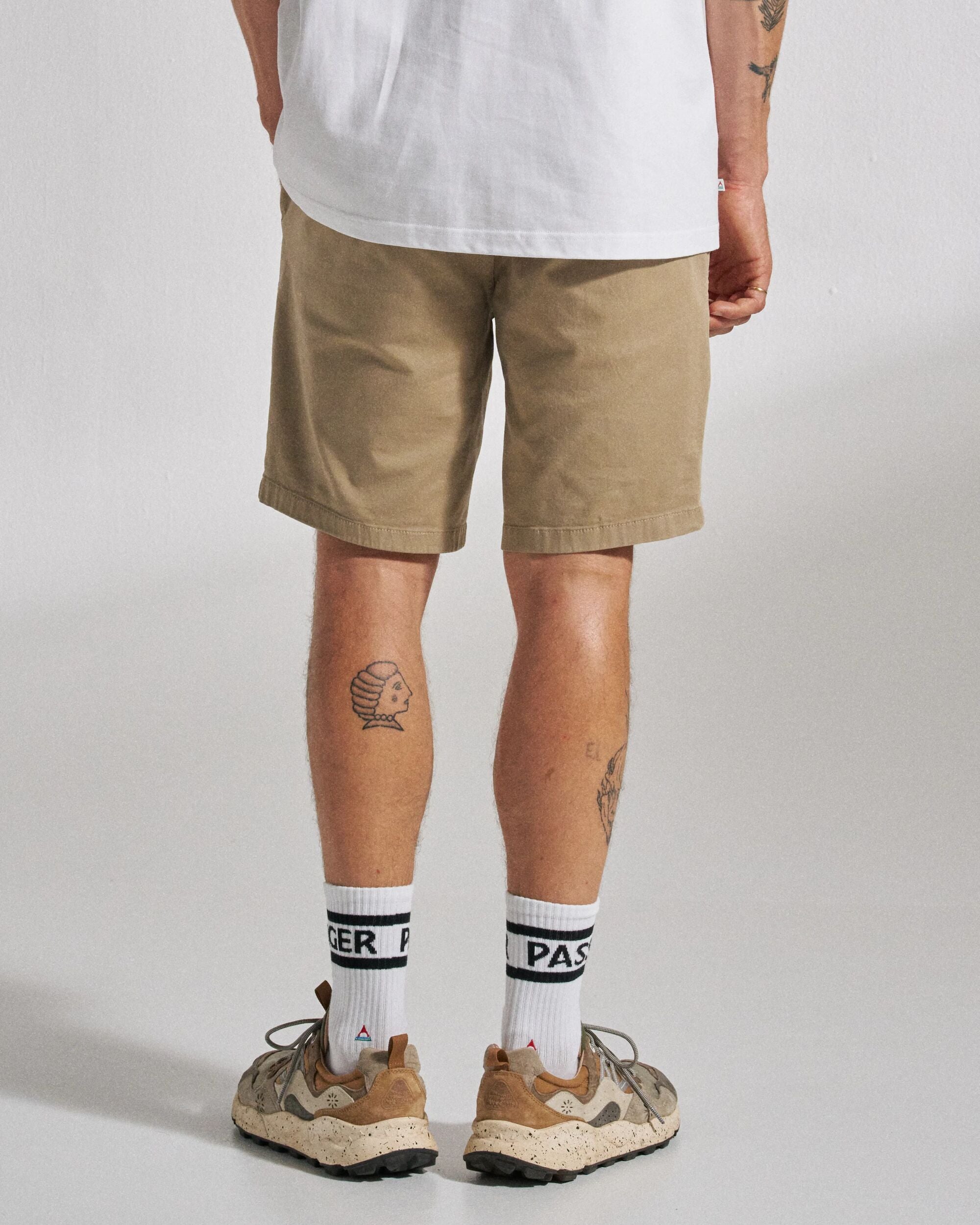 365 Cotton Short - Chinchilla Brown - Studio Model