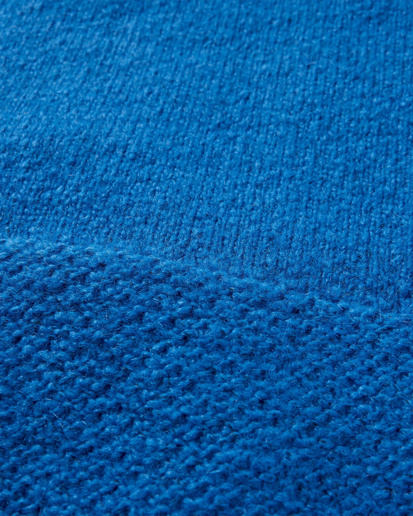 Cove Recycled Knitted Jumper - Azure Blue