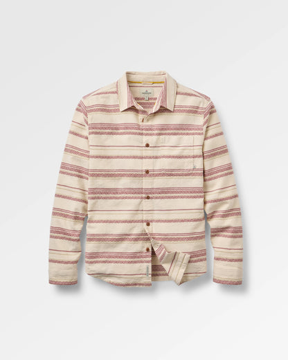 Voyage Jacquard Shirt - Birch - Flatlay