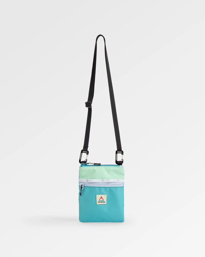 Journey Crossbody Bag - Mediterranean/ Ocean Teal - Flatlay