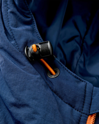 Ocean Insulated Anorak - Rich Navy/Dark Denim - Flatlay