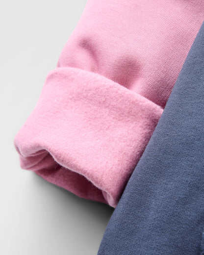 Riser Cotton Hoodie. - Charcoal - Flatlay