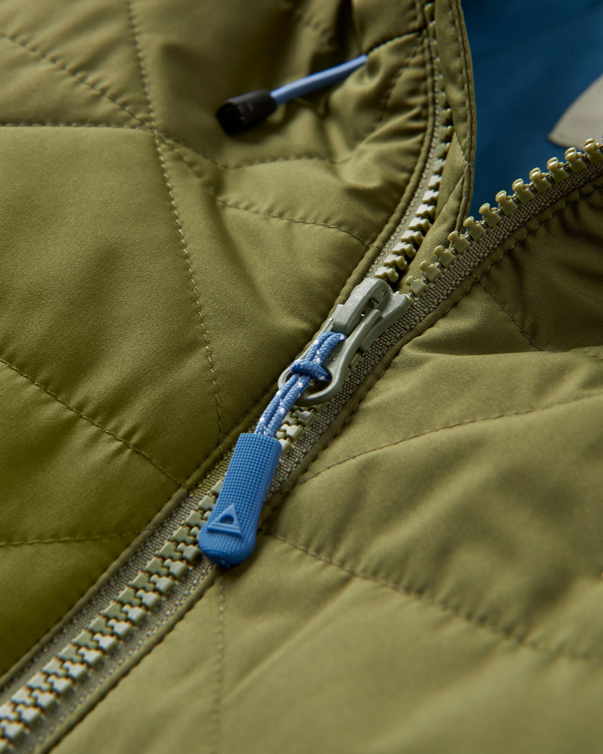 Base Recycled Thermore® Insulated Jacket - Khaki - Flatlay
