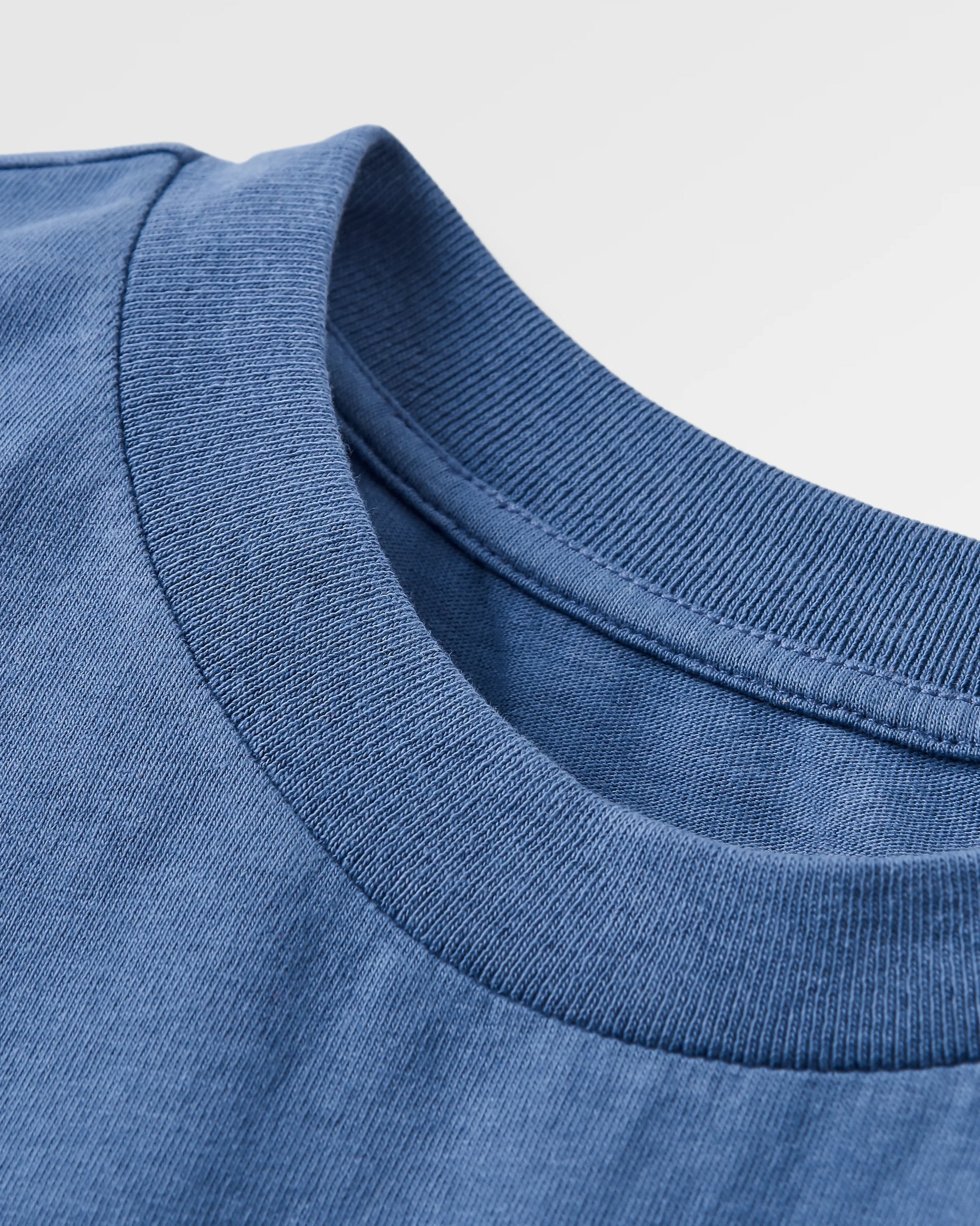 Easy Days Organic Cotton Vest - Purple Indigo - Flatlay