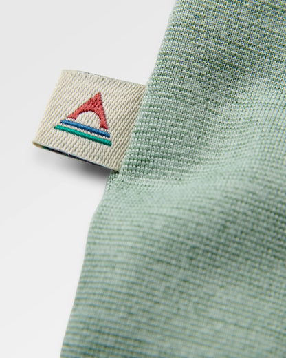 Sunvale Lightweight Surf T-Shirt - Pistachio Marl - Flatlay