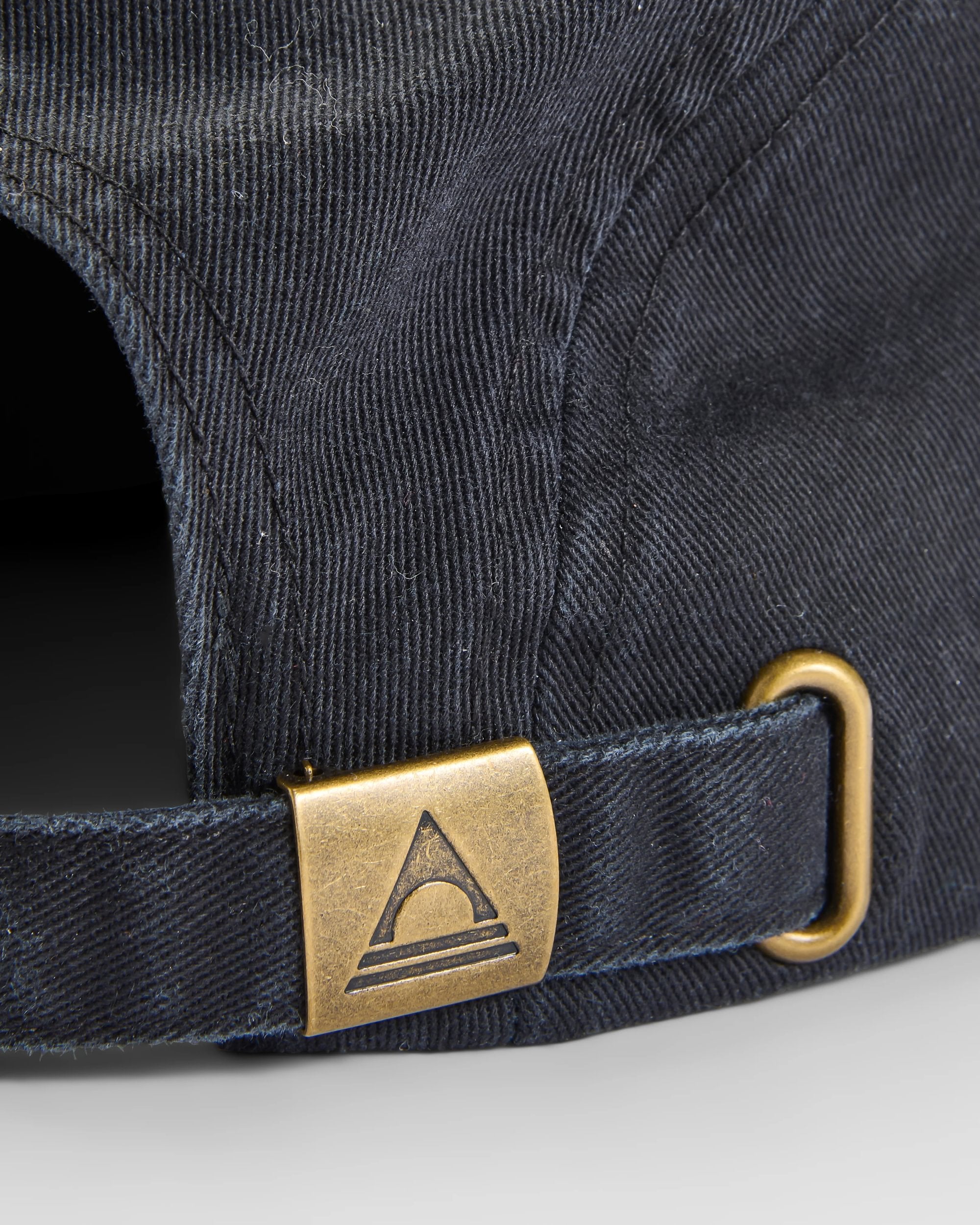 Fixie Organic 5 Panel Cap 2.0 - Faded Black - Flatlay