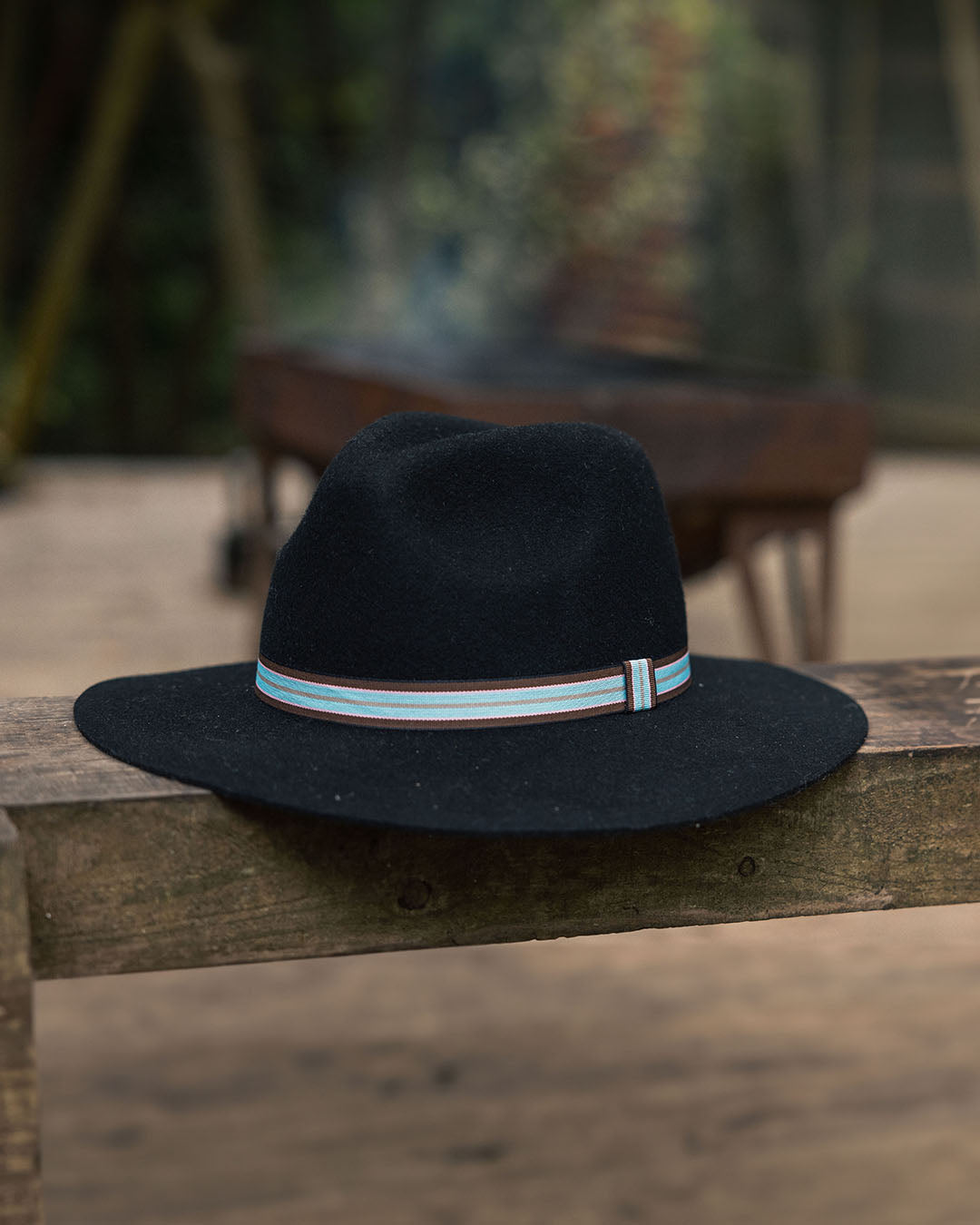 Outback Fedora - Black - Lifestyle