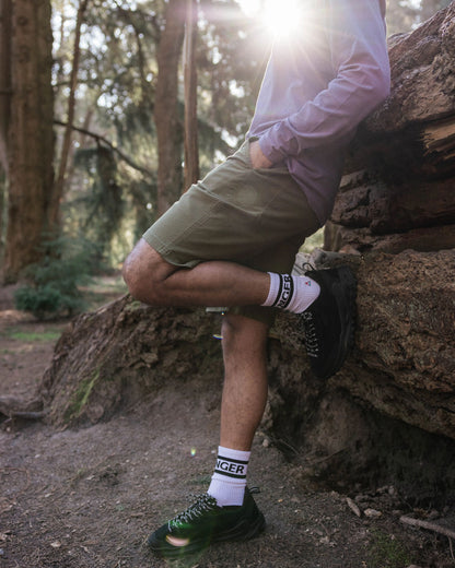 Vantage Organic Cotton Canvas Short - Khaki - Lifestyle