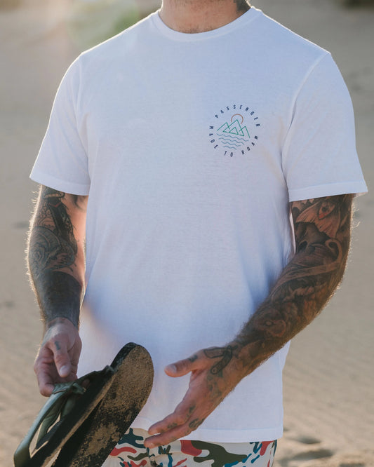 Escapism Recycled Cotton T-Shirt - White