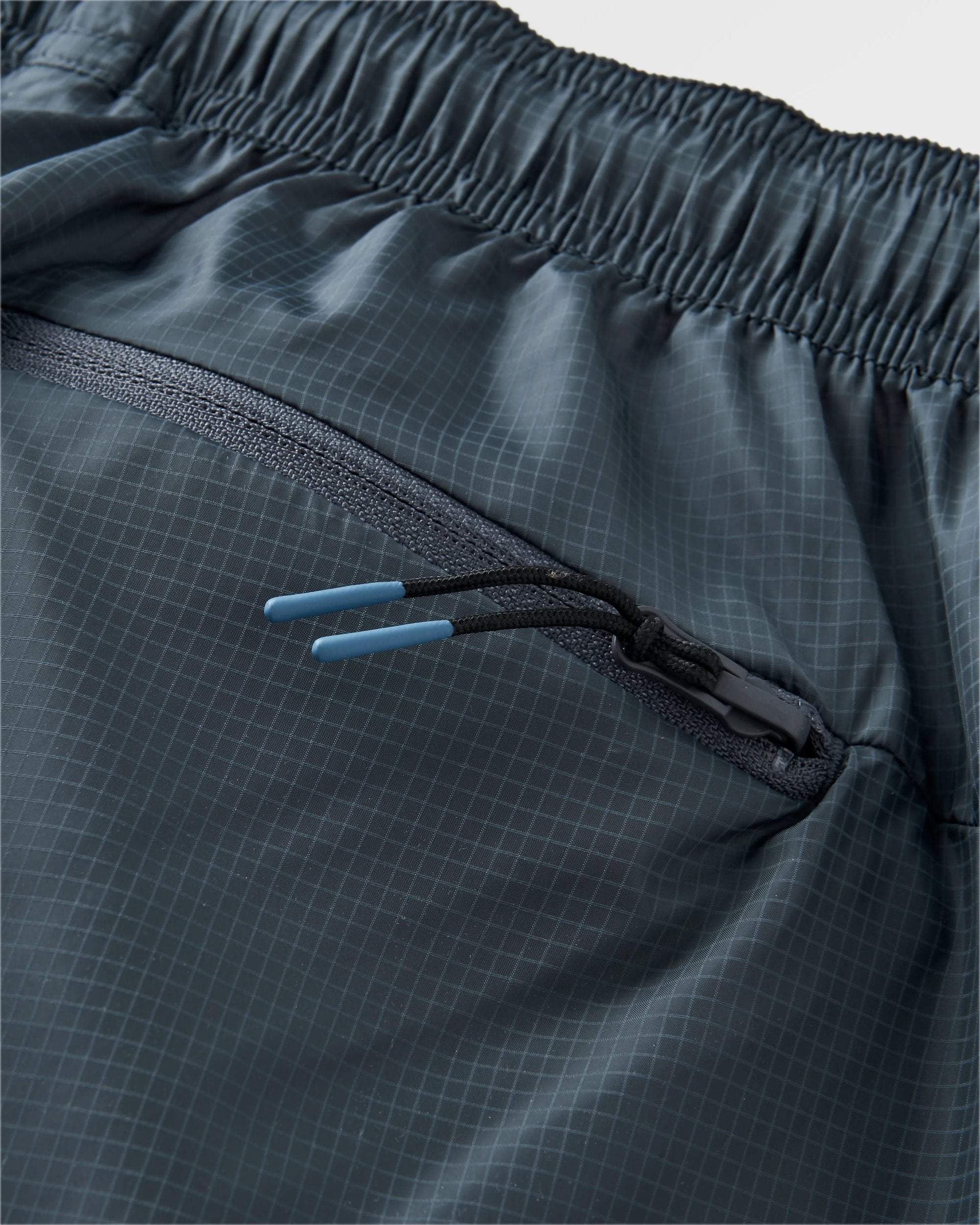 Gusto Recycled Windshell Trouser - Charcoal - Flatlay